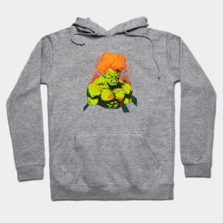 Blanka Street Fighter Design - Original Artwork Hoodie